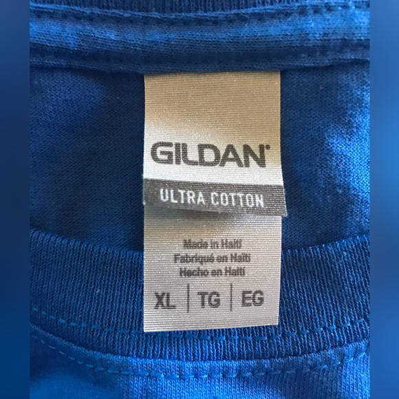 NHL ISLANDERS COTTON BLUE CREW NECK "LETS GO ISLANDERS" UBS ARENA - SIZE XL - Picture 6 of 6